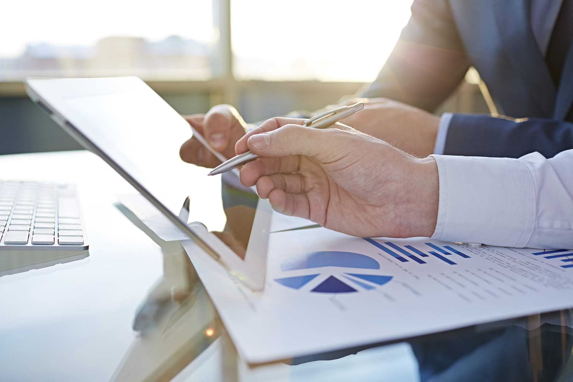 Analyzing data in meeting