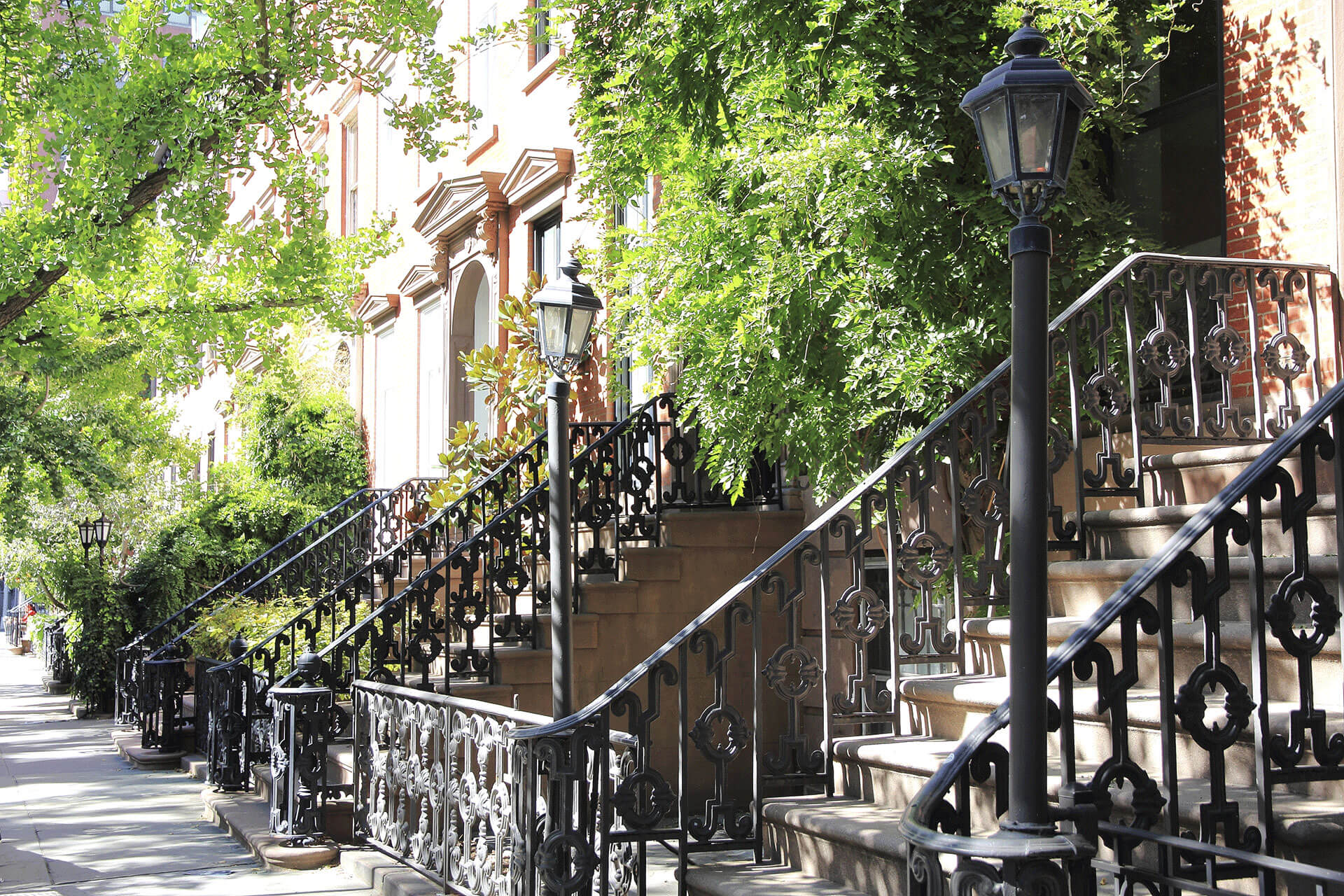 Greenwich Apartment Front Stairway