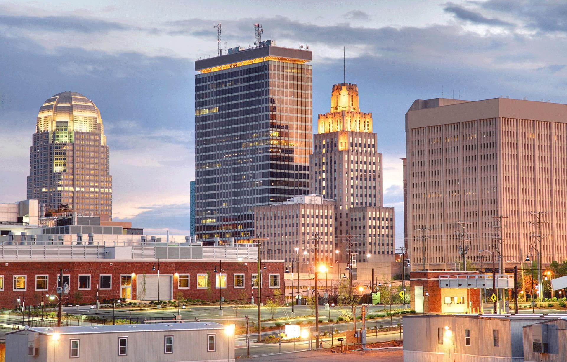 Winston Salem Cityscape